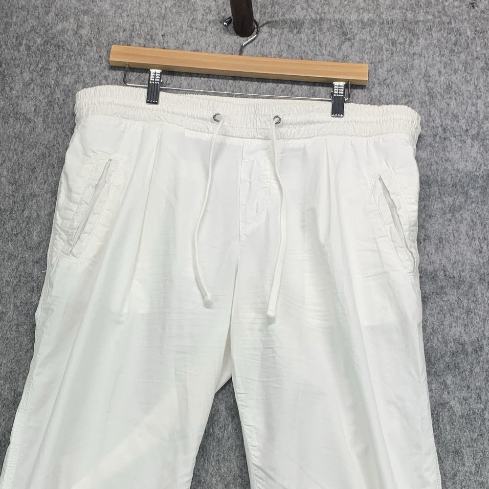 James Perse Women's Poplin Casual Relaxed Comfort Drawstring Pants Size 3 (L) - Picture 4 of 15